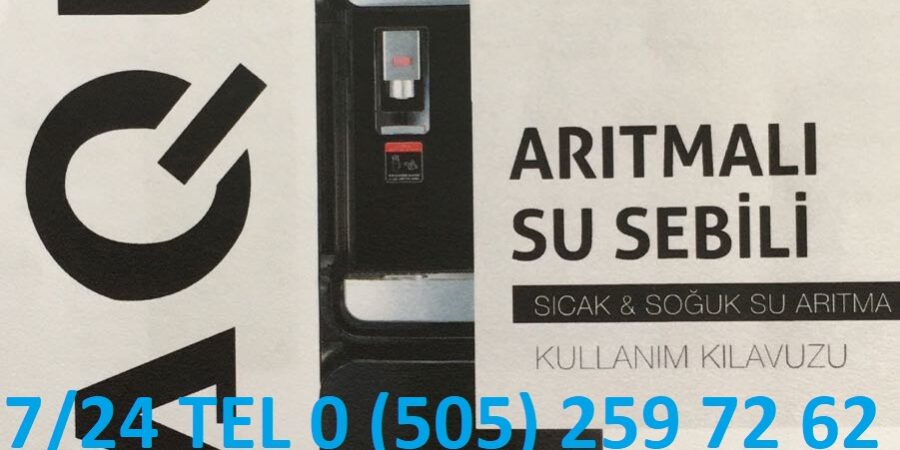 Aqua Arıtmalı Su Sebili - Aqua Arıtmalı Su Sebili Servis